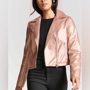 **SOLD** Metallic Pearl Pink Sparkly Jacket💞💞